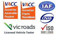 Reflex Turbochargers Accreditations